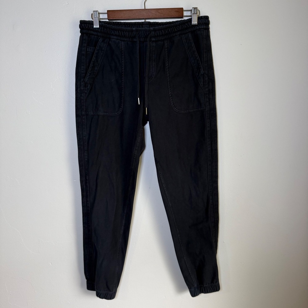 Athleta Farallon Jogger Organic Cotton Utility Pant Size 4‎ Black